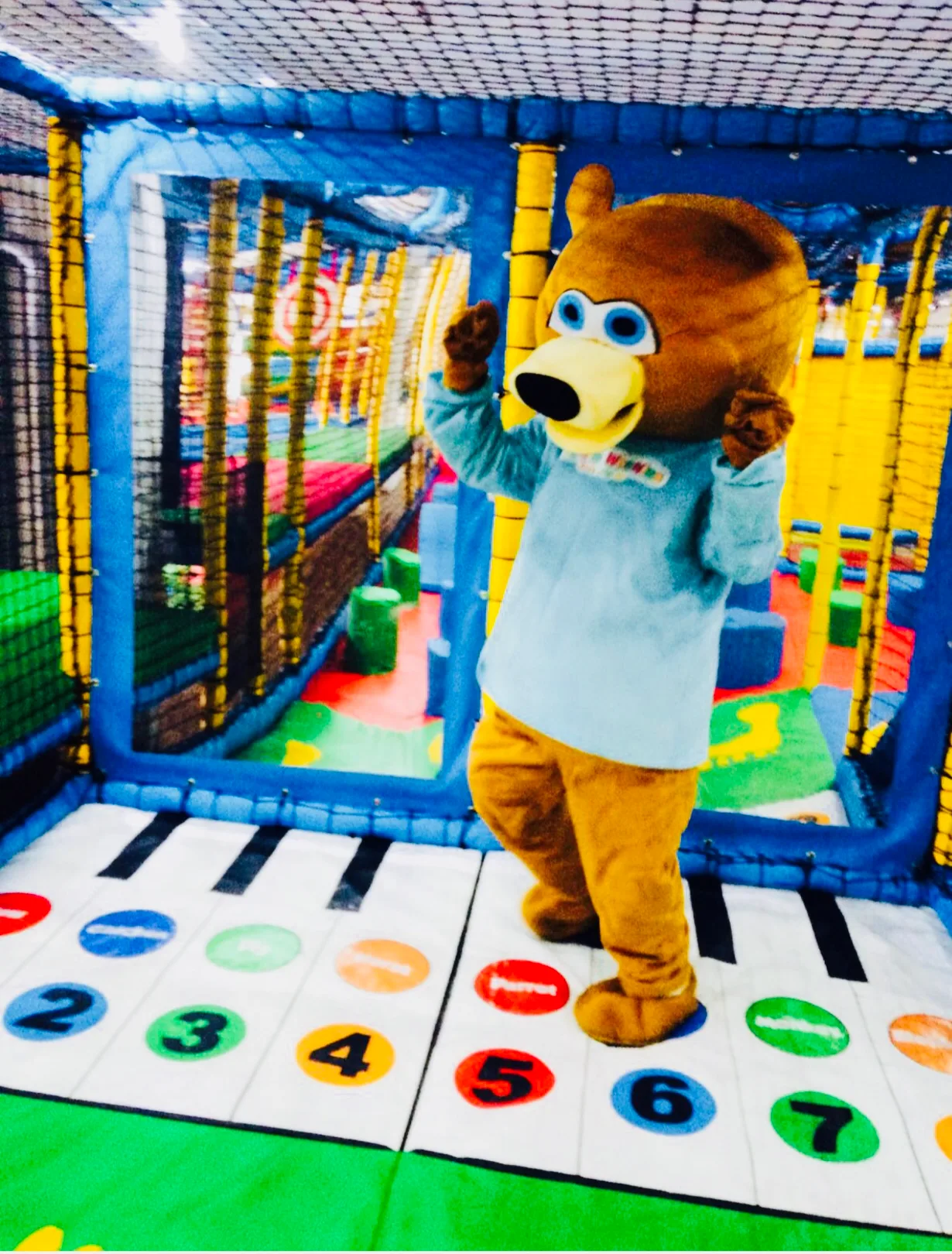 Children learning through play at Teenie Weenies