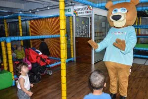 The main character mascot at Teenie Weenies